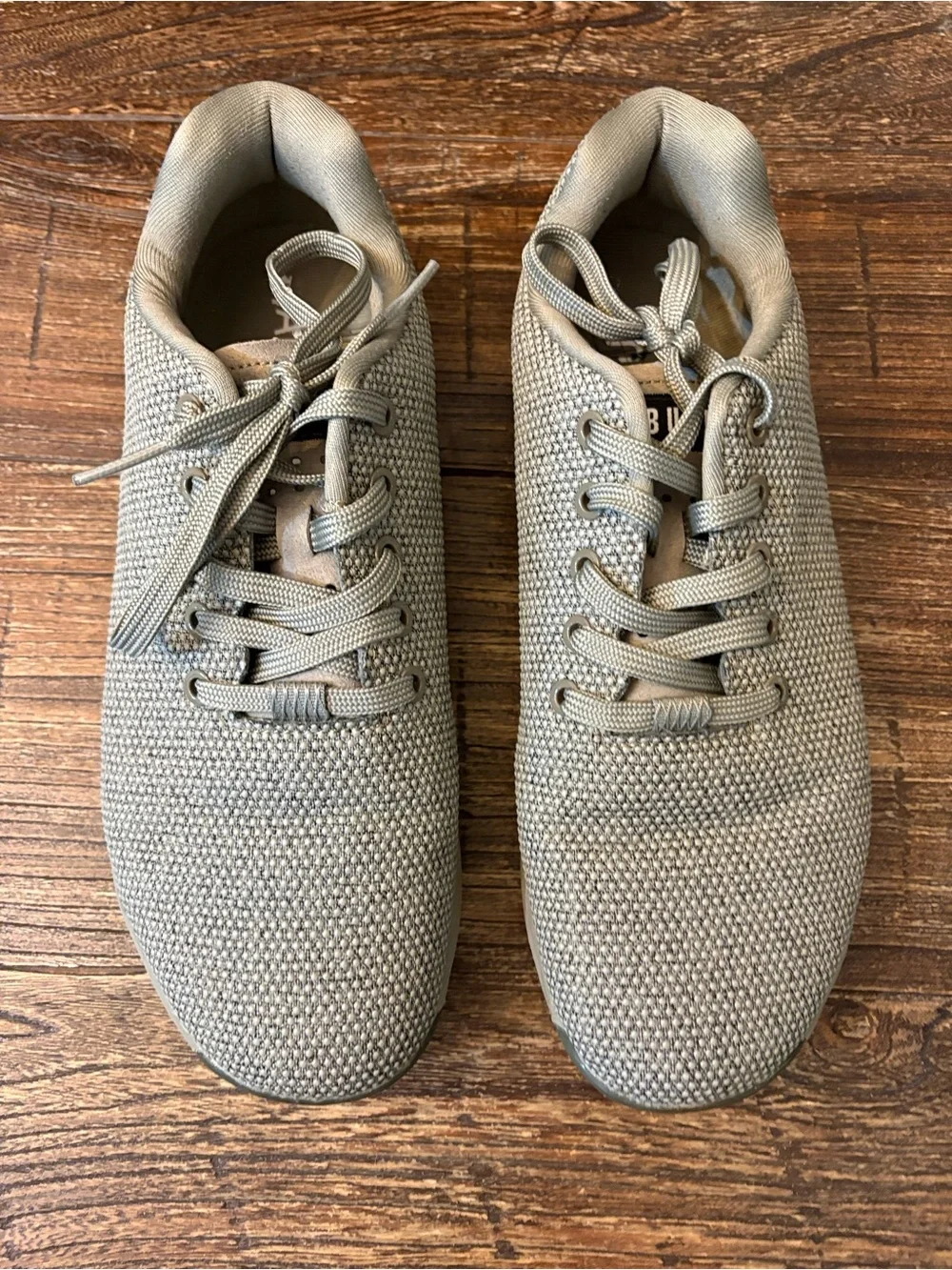 NOBULL Outwork Trainers Mens 9.5 Womens 11 Green SuperFabric Knit Gym